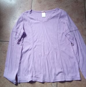Danskin Light Purple Long Sleeve Top
